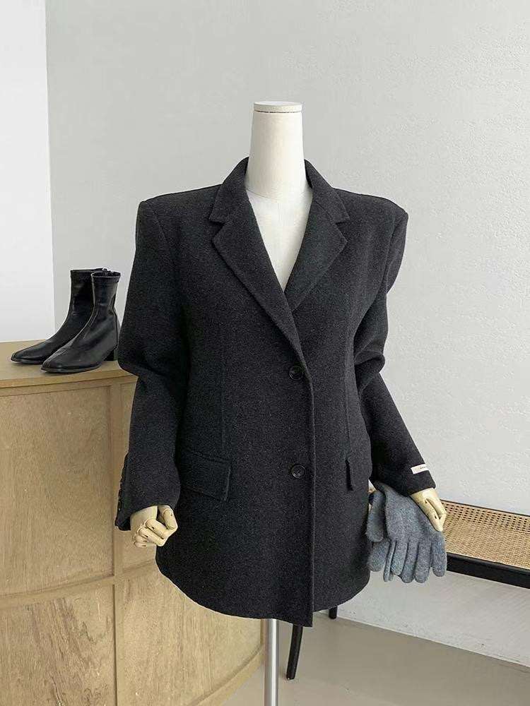 OLZE-올제-T東大門直郵女士新品人氣職業休閑24秋夏短款大衣OLZE-올제-T短款大衣