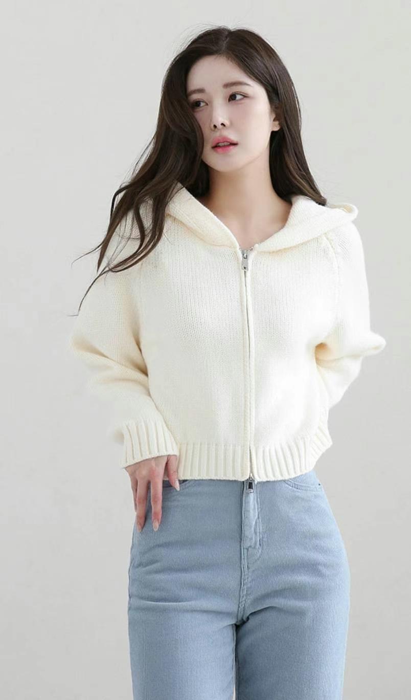 OLZE-올제-T韓國直郵女裝新品熱賣推薦24秋夏職業休閑針織衫OLZE-올제-T針織衫