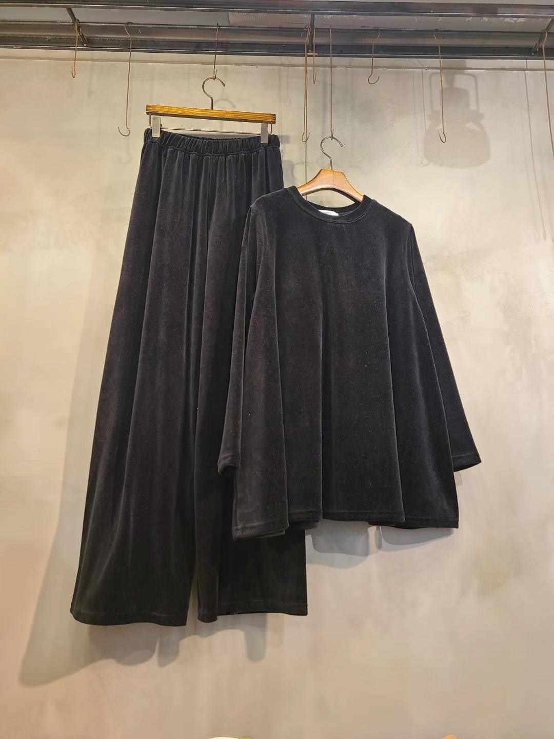 PURPLE-퍼플-T東大門代購女士新款24秋夏休閑職業真品套裝PURPLE-퍼플-T套裝