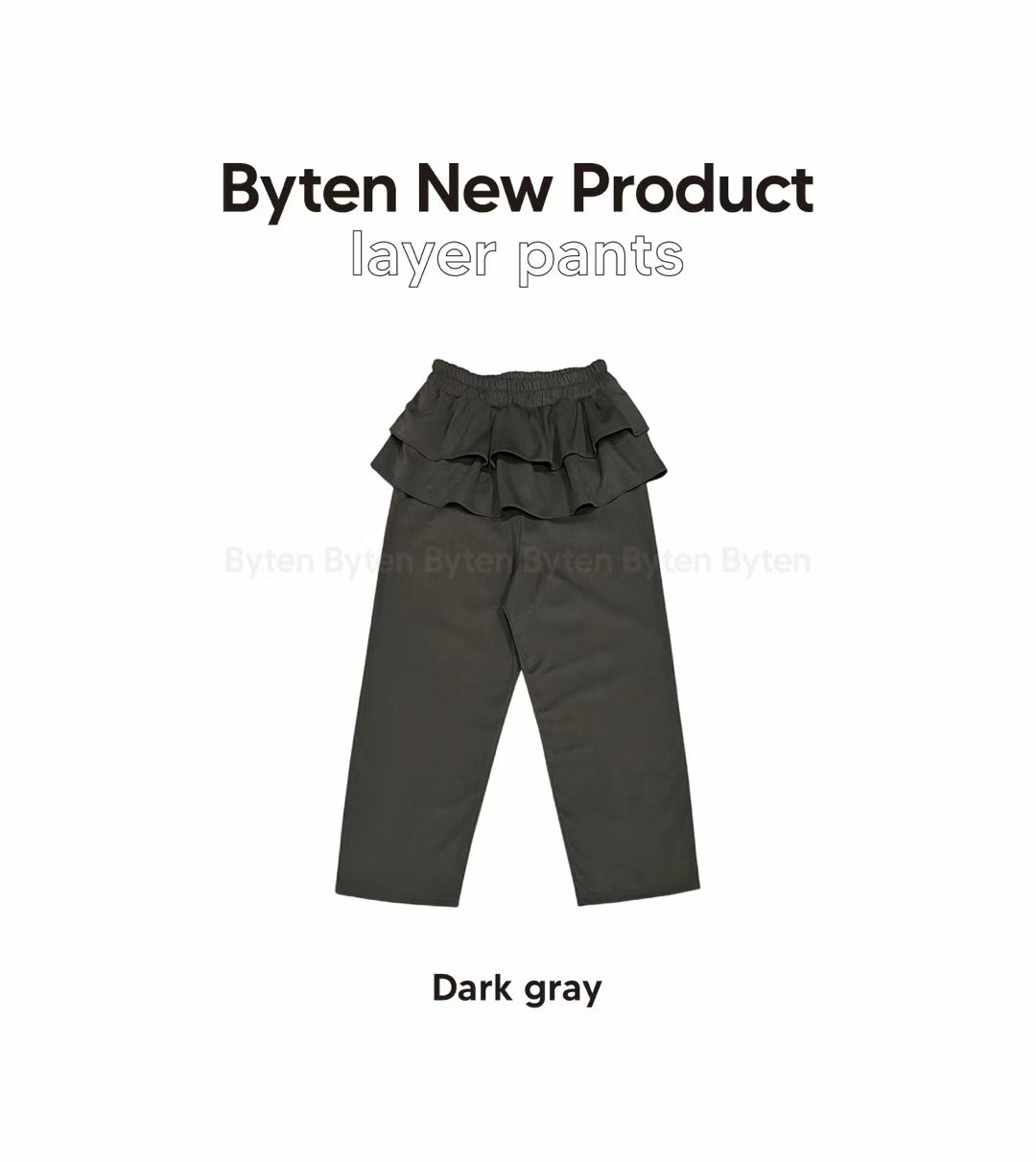 BYTEN韓國直郵女士新款時尚休閑職業24秋夏熱賣推薦人氣裙褲BYTEN裙褲