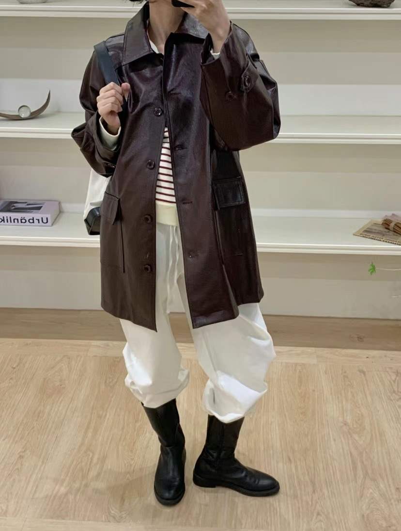 BABER韓國直郵東大門代購女裝新品人氣休閑推薦真品熱賣夾克THE ORA夾克