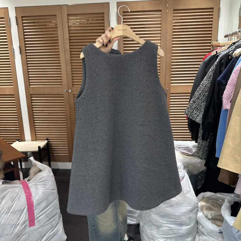 TRES BIEN韓國直郵東大門代購女裝新品24秋冬人氣休閑連衣裙TRES BIEN連衣裙