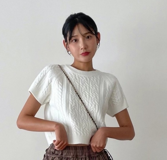 TREEAN韓國直郵東大門實拍女裝新款24秋冬熱賣時尚職業針織衫TREEAN針織衫