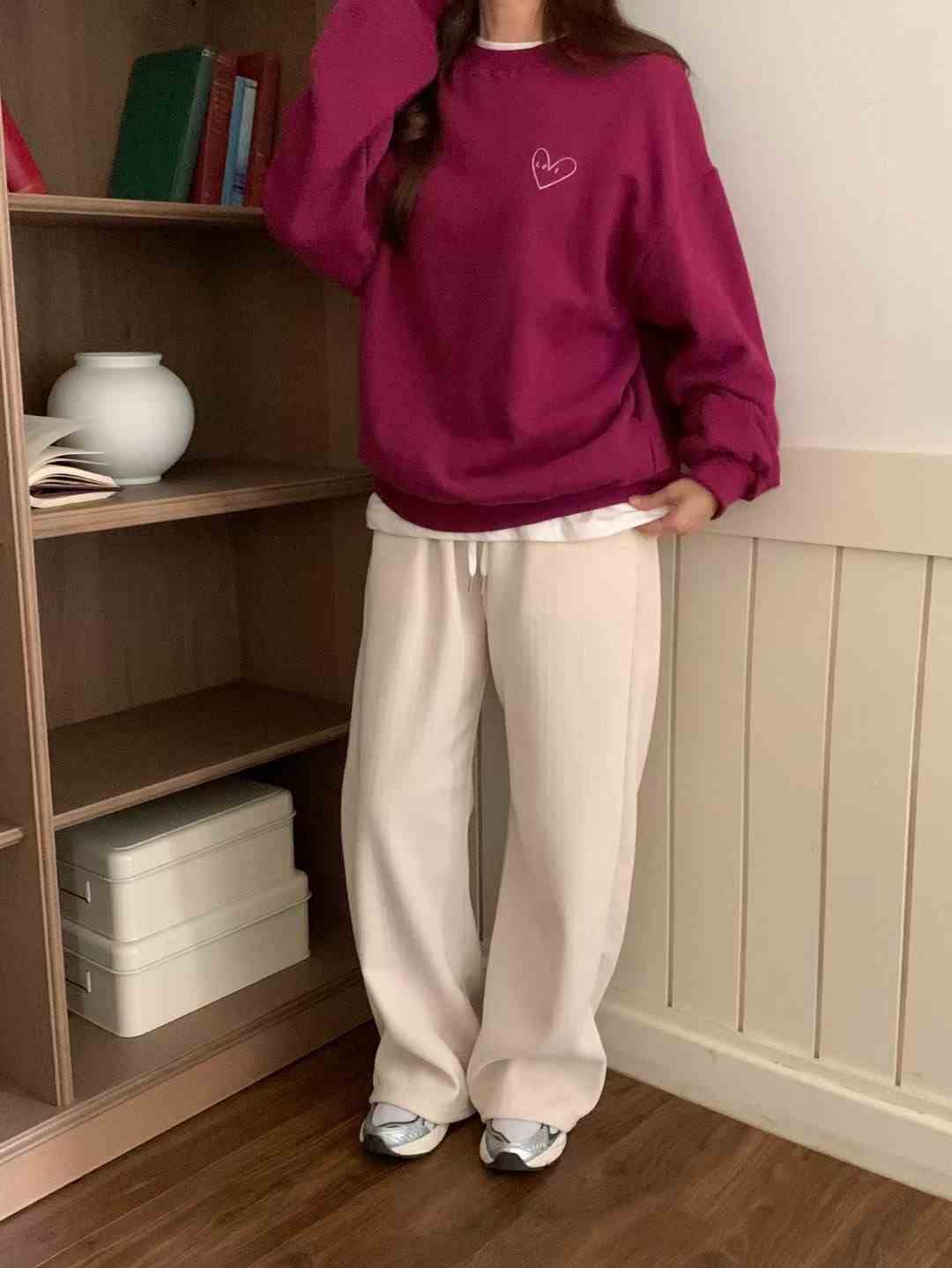 WEARME韓國代購女士新品熱賣24秋冬推薦人氣時尚職業休閑褲WEARME休閑褲