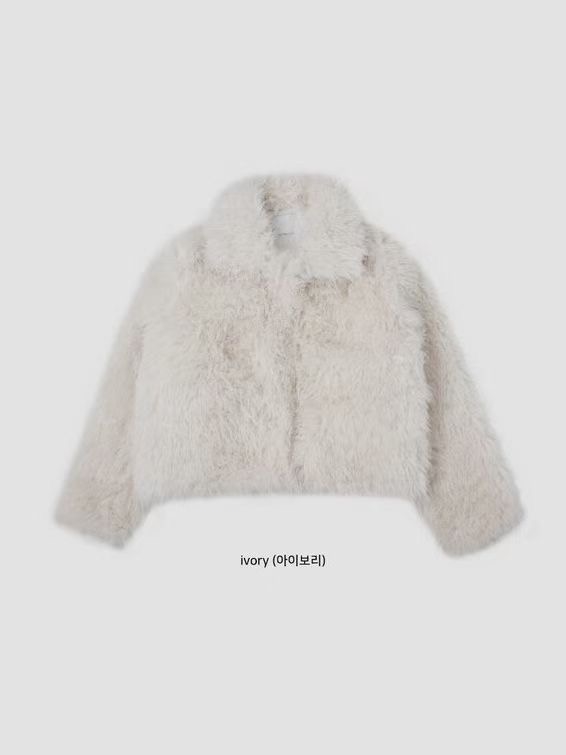 WEARME東大門代購女裝新款休閑時尚24秋冬職業真品短款大衣WEARME短款大衣