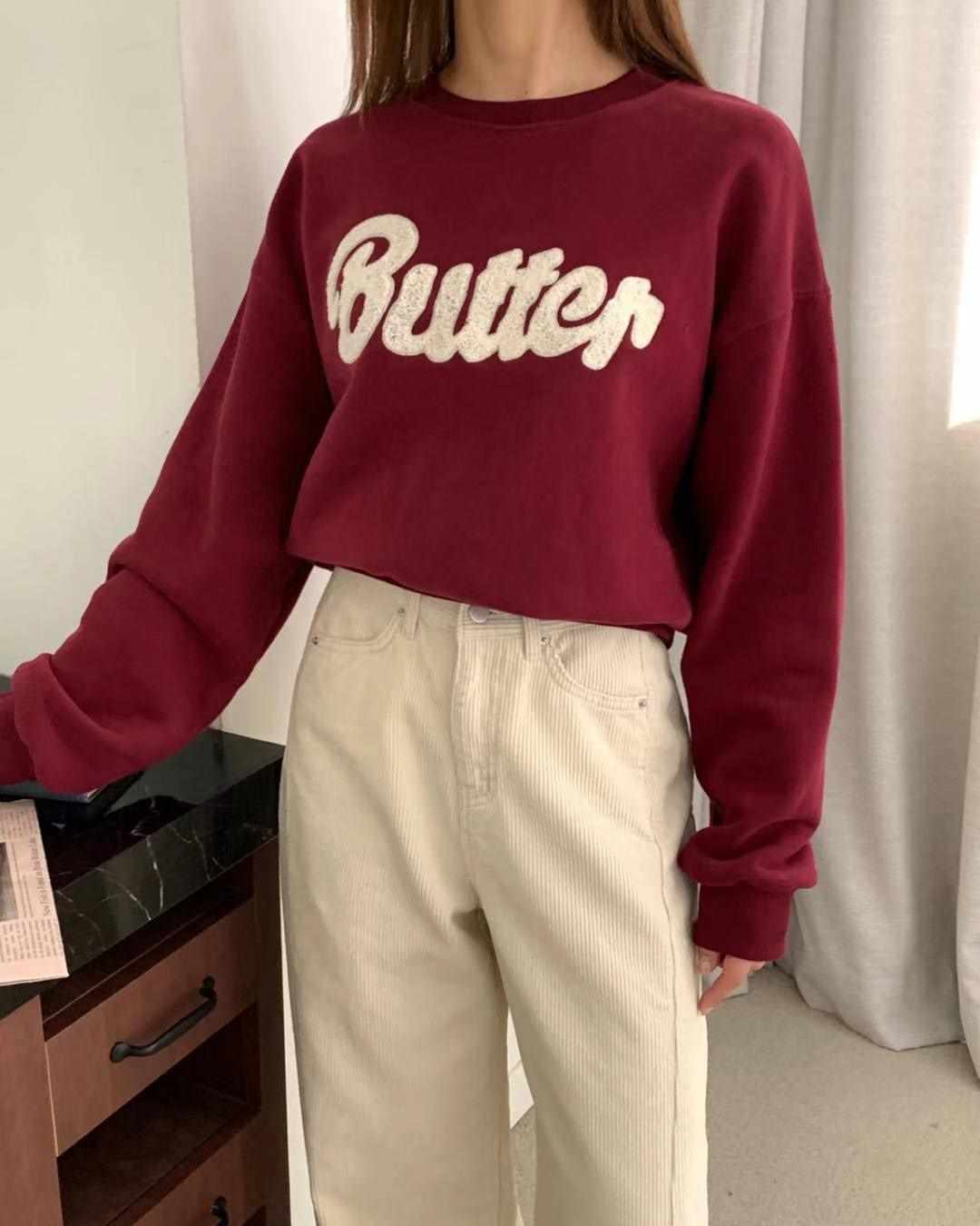 ROOM.698東大門代購女士新品熱賣休閑時尚24秋冬職業衛衣羊絨ROOM.698衛衣