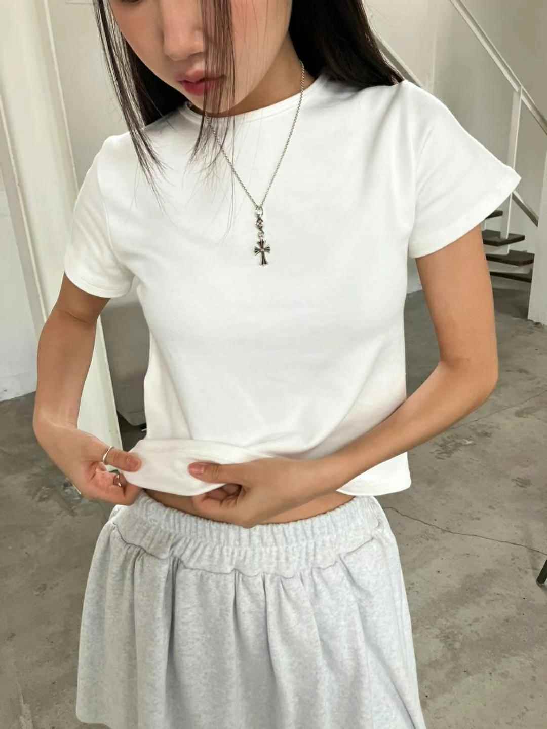 REGULAR韓國直郵女士新款職業真品人氣24秋冬推薦熱賣T恤拉絲REGULART恤