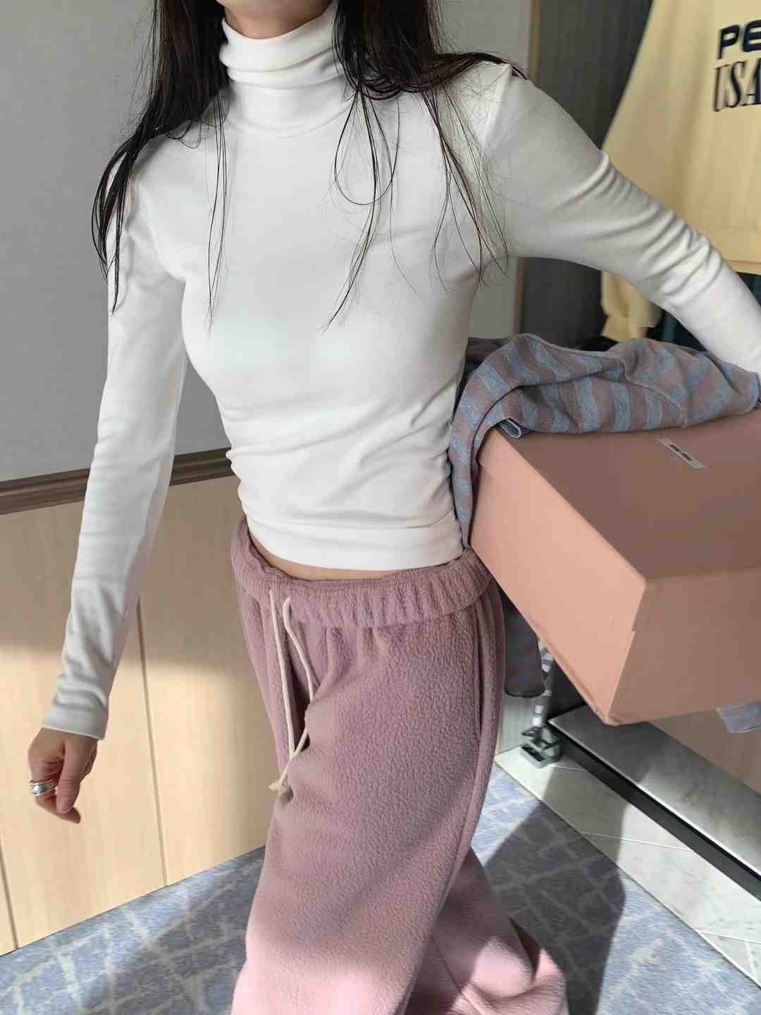 FORMAL東大門實拍女裝新品時尚24秋冬真品熱賣推薦職業長袖T恤FORMAL長袖T恤