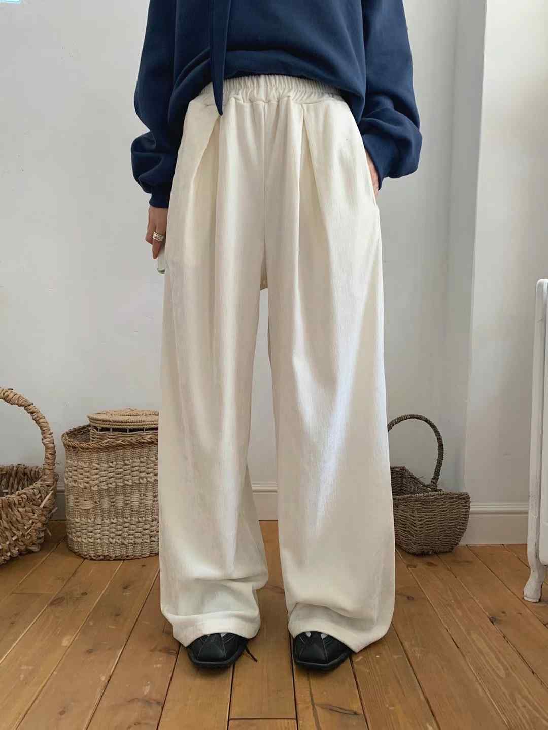 FORMAL韓國直郵女裝新品推薦人氣時尚職業24秋冬休閑褲水貂FORMAL休閑褲
