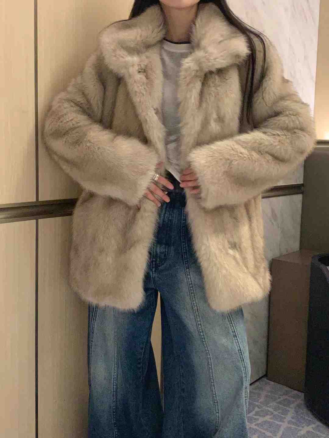 FORMAL東大門實拍女士新品時尚熱賣24秋冬人氣休閑短款大衣FORMAL短款大衣
