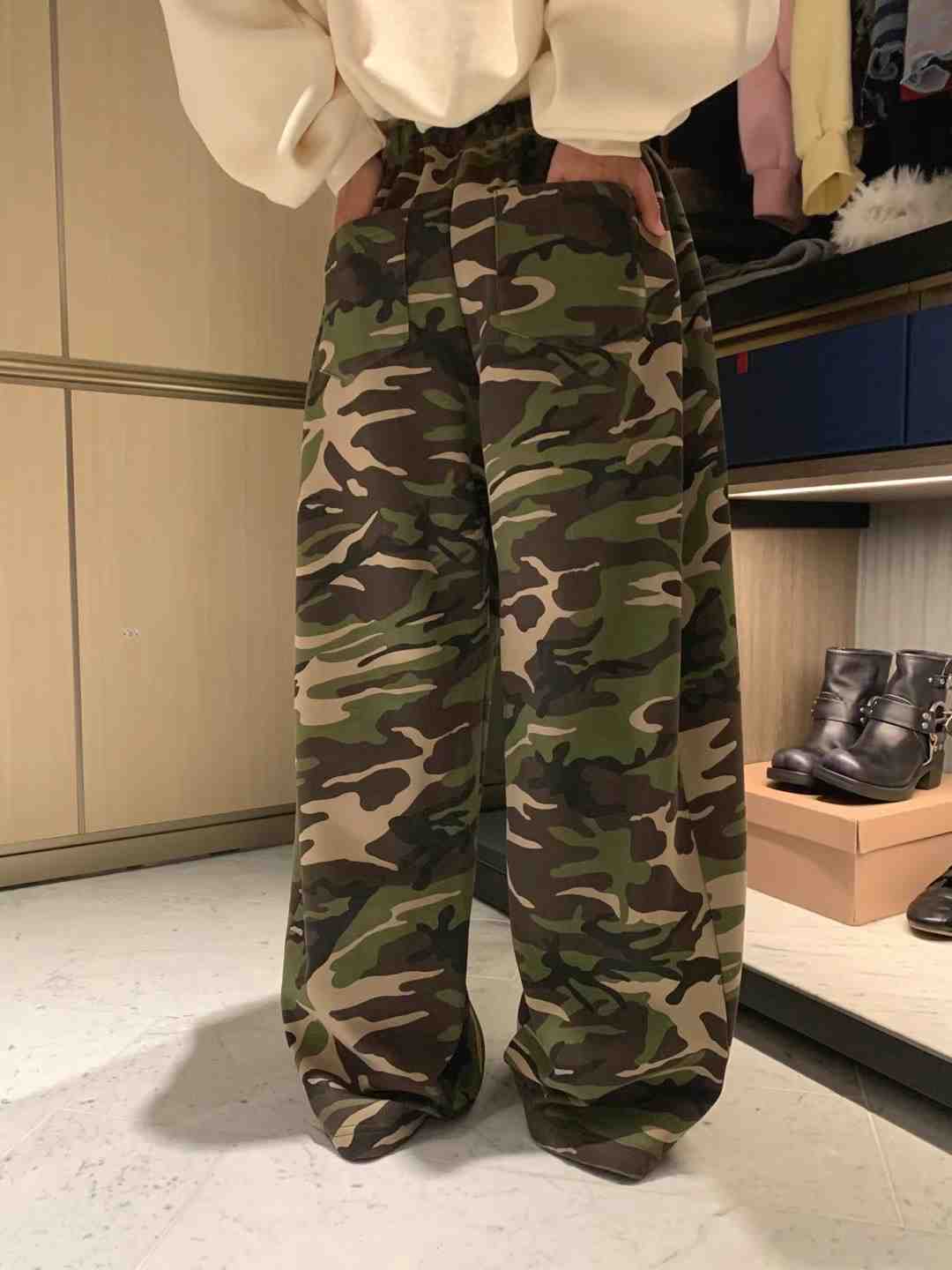 FORMAL東大門實拍女士新品真品時尚推薦職業休閑休閑褲迷彩FORMAL休閑褲