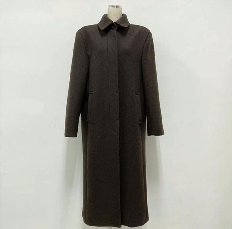 9nine韓國直郵東大門實拍女裝新品時尚真品人氣推薦中長款大衣9nine中長款大衣