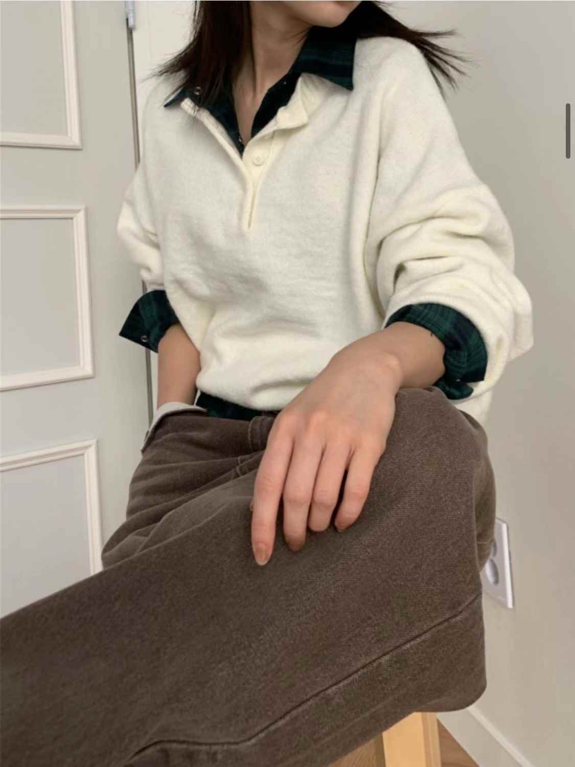 RATEL韓國直郵東大門代購女裝新款時尚熱賣人氣休閑職業針織衫RATEL針織衫