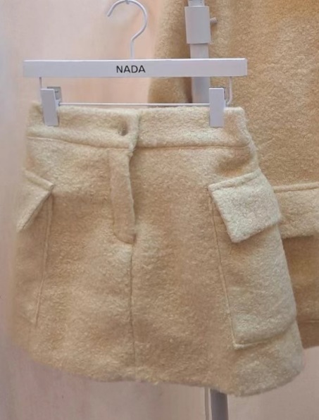 NADA韓國直郵東大門代購女裝新款時尚人氣推薦職業24秋冬短裙NADA短裙