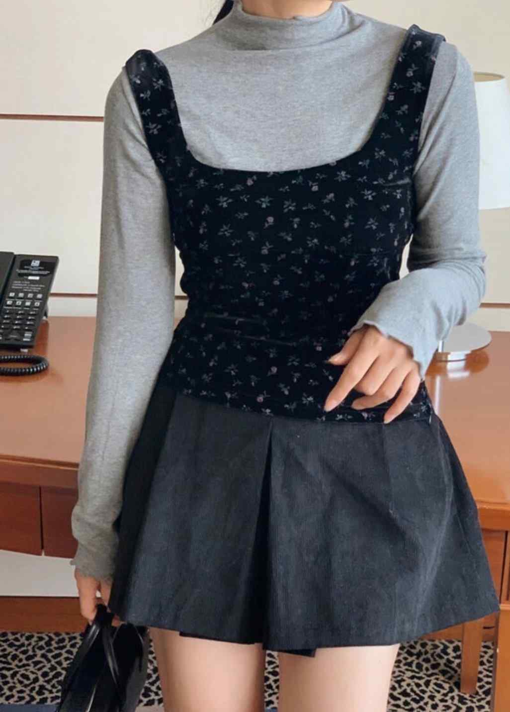 EUN-OT直郵韓國代購女裝新款推薦熱賣真品人氣24秋冬吊帶背心EUN-OT吊帶/背心