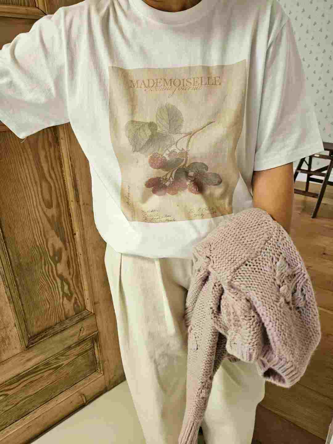 EUN-OT韓國直郵東大門代購女裝新品24秋冬推薦休閑時尚T恤EUN-OTT恤