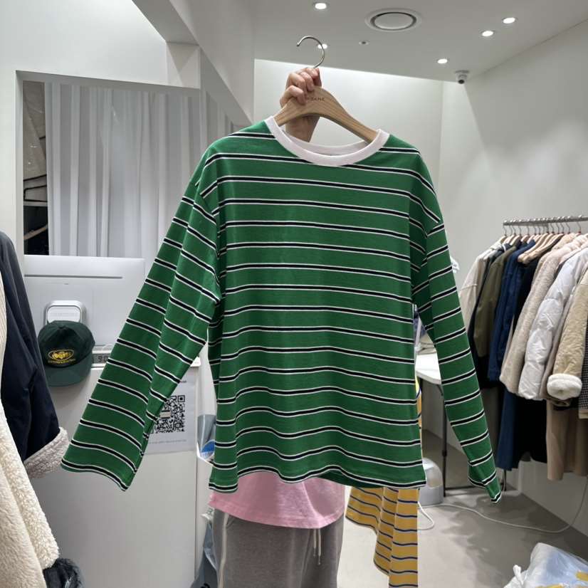 URBANE-P韓國代購女士新品人氣推薦休閑熱賣時尚長袖T恤春款URBANE-P長袖T恤