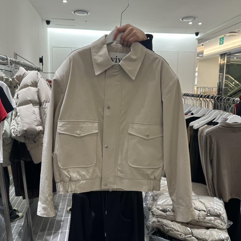 vive東大門代購女士新品推薦人氣24秋冬時尚熱賣休閑夾克春款VIVE夾克