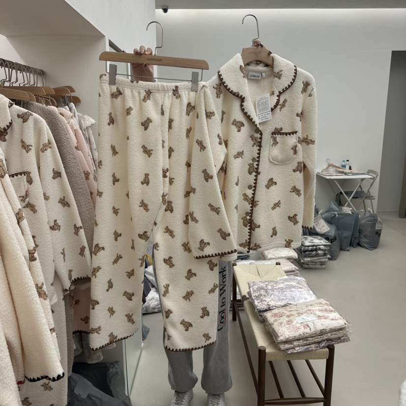 LUNALUZ韓國直郵女士新款時尚休閑人氣熱賣真品推薦職業睡衣LUNALUZ睡衣