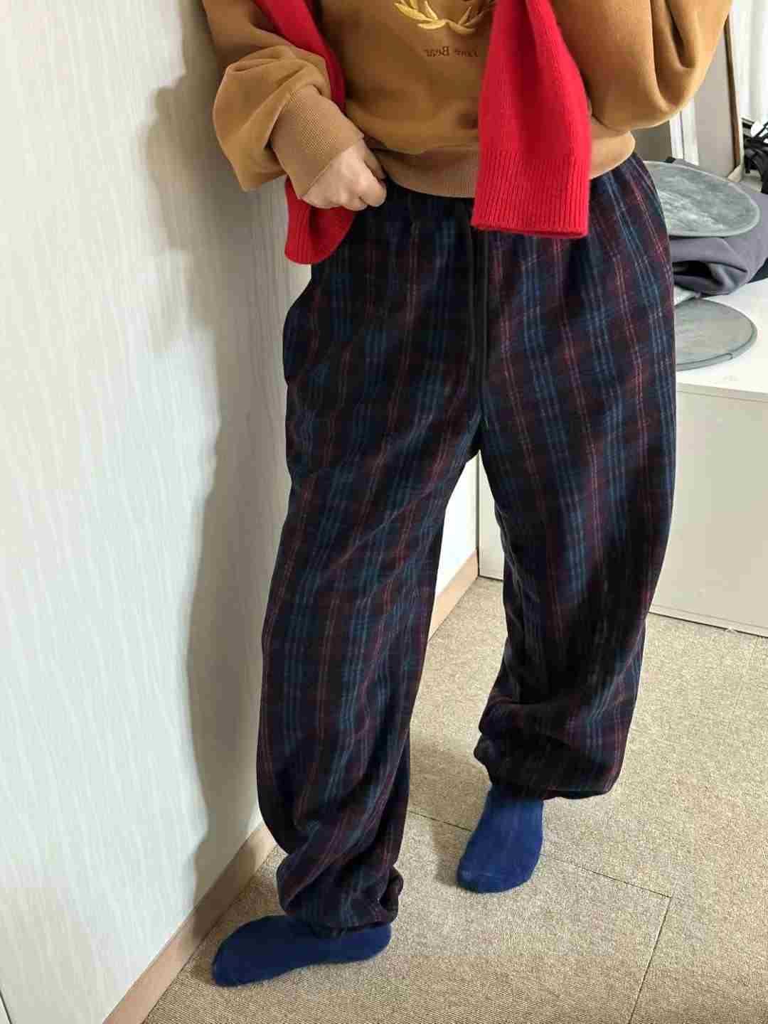 AMOMENT直郵韓國代購女裝新款熱賣職業時尚24秋冬推薦休閑褲AMOMENT休閑褲
