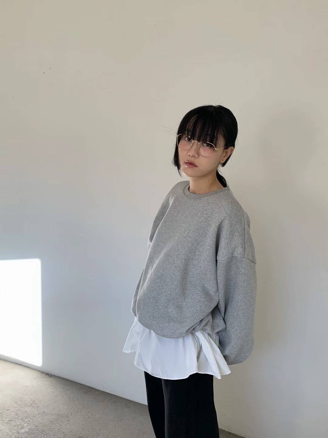 UNLESS直郵韓國代購女裝新款職業休閑推薦24秋冬人氣熱賣衛衣UNLESS衛衣