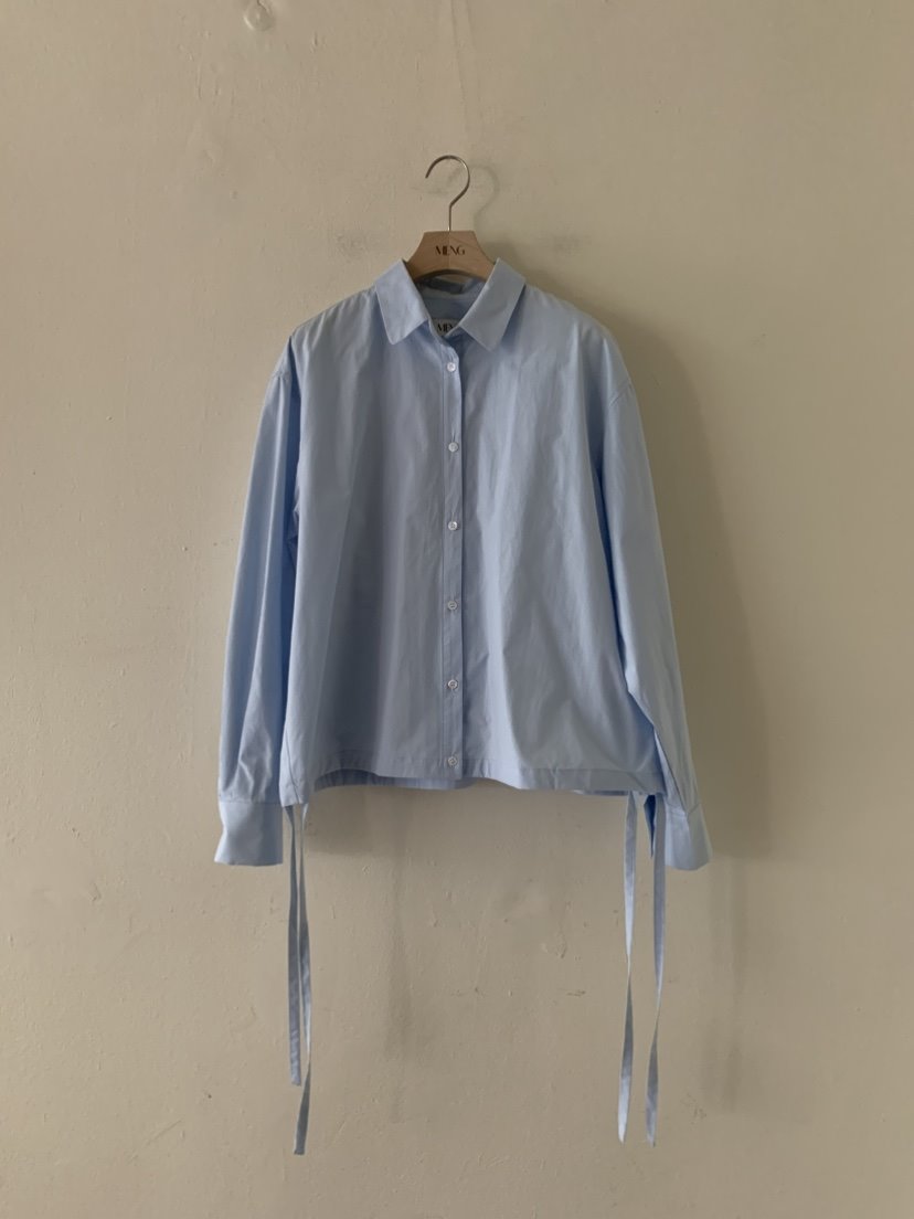MENG直郵韓國代購女裝新品真品休閑職業推薦24秋冬襯衫蕾絲衫MENG襯衫/蕾絲衫