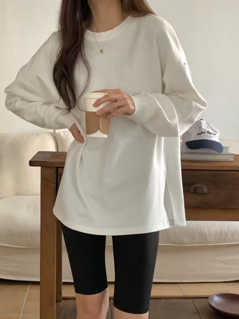 CHOCOLATE-초콜렛-T東大門代購女裝新品25春夏職業推薦衛衣CHOCOLATE衛衣