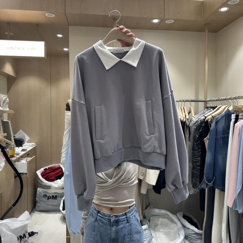 VINTAGE VIBE東大門代購女士新款真品熱賣25春夏時尚衛衣春款VINTAGE VIBE衛衣