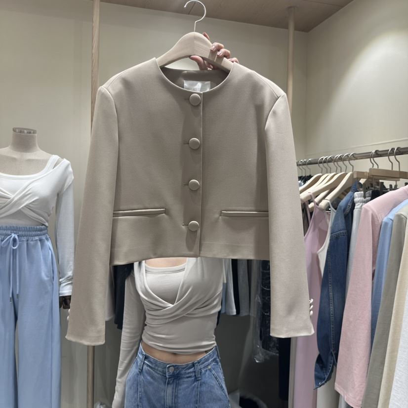 VINTAGE VIBE韓國直郵女裝新款25春夏職業人氣休閑夾克春款VINTAGE VIBE夾克