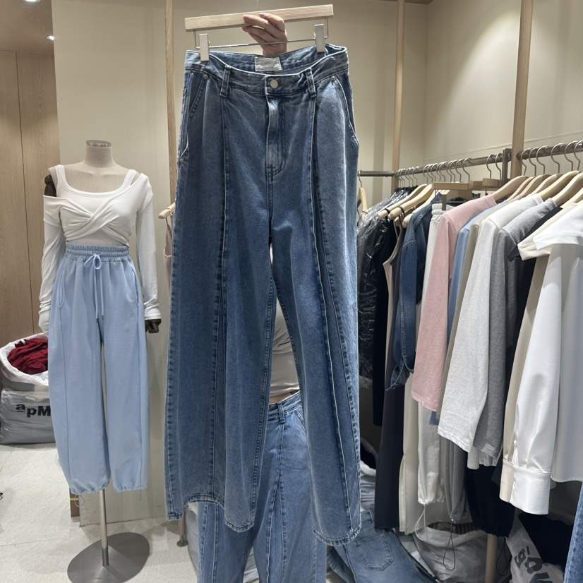 VINTAGE VIBE東大門實拍女裝新款休閑真品人氣熱賣牛仔褲春款VINTAGE VIBE牛仔褲