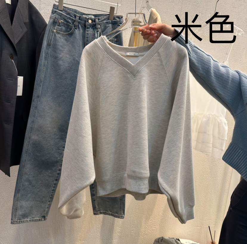 PLOVER韓國直郵東大門代購女裝新款時尚人氣休閑推薦衛衣春款PLO_VER衛衣