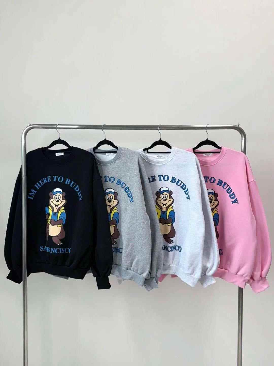 BCLOTHES-비클로스-T韓國直郵東大門代購女裝新品休閑衛衣BCLOTHES衛衣