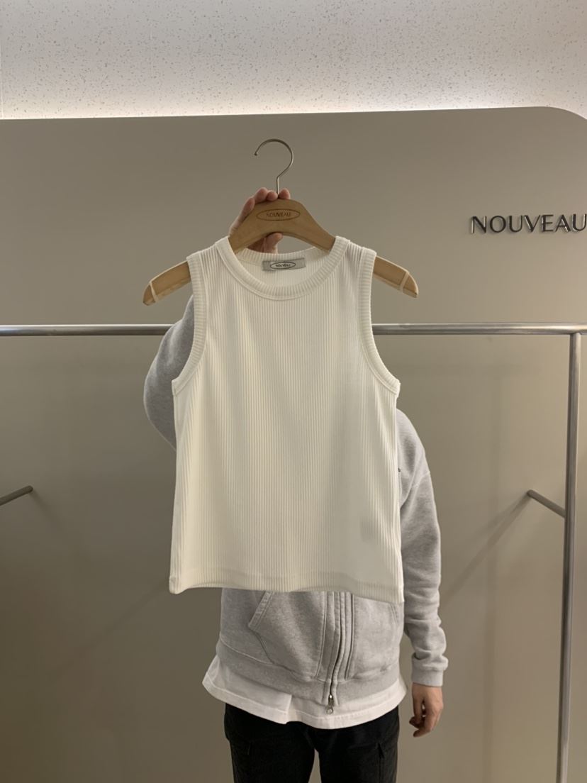 NOUVEAU韓國直郵女裝新款熱賣推薦25春夏真品職業時尚吊帶背心NOUVEAU吊帶/背心
