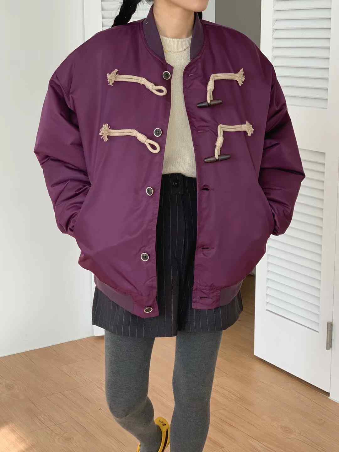 VIVACITY韓國直郵東大門實拍女裝新品熱賣推薦人氣夾克填充VIVACITY夾克