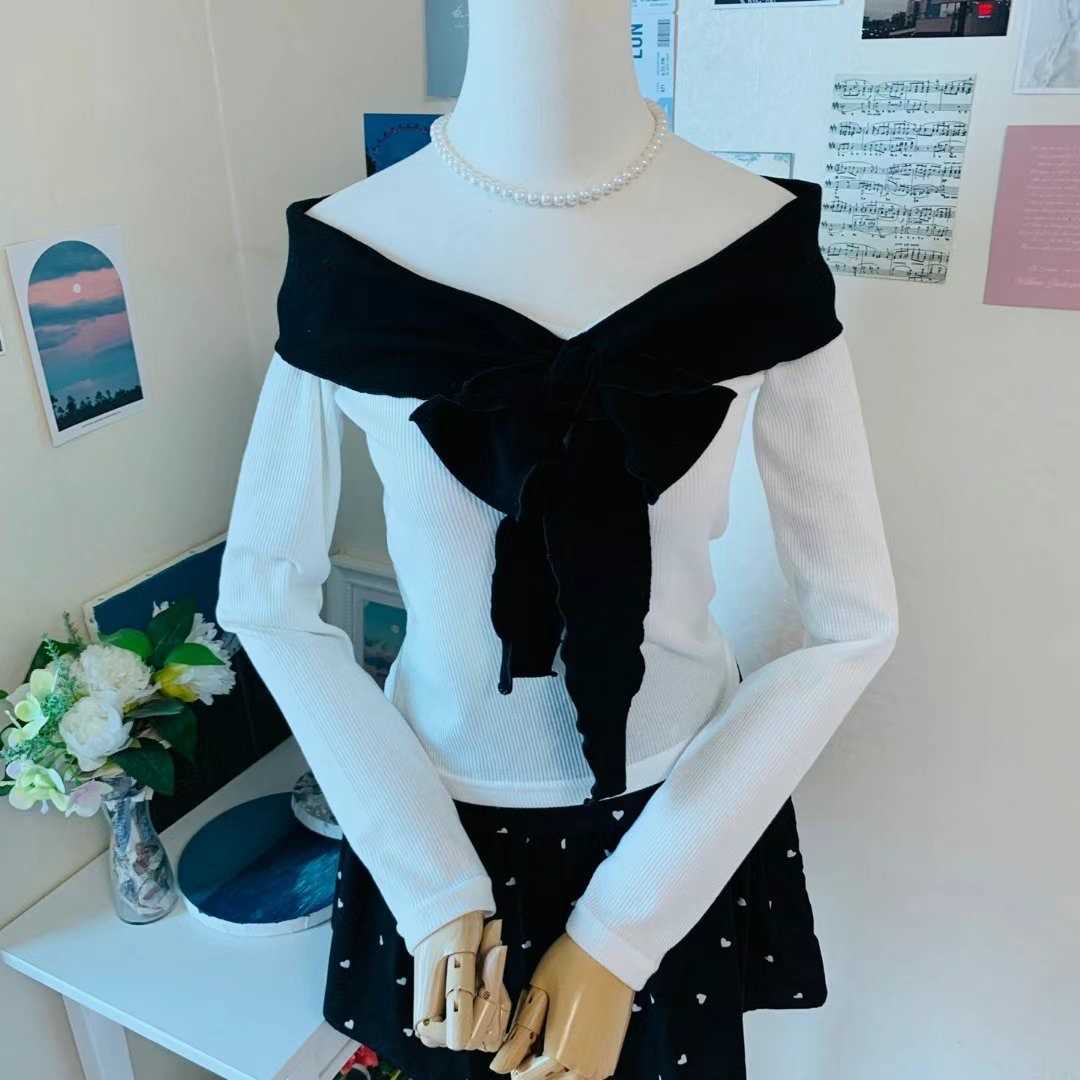 ITCLO-잇클로-T韓國直郵女裝新款25春夏休閑真品時尚長袖T恤ITCLO長袖T恤