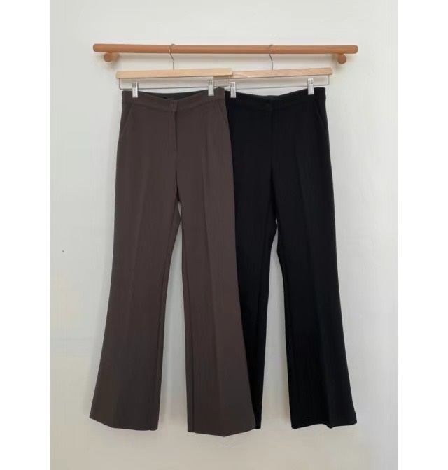 MARLY直郵韓國代購女裝新品25春夏熱賣時尚25春季休閑褲加絨MARLY休閑褲