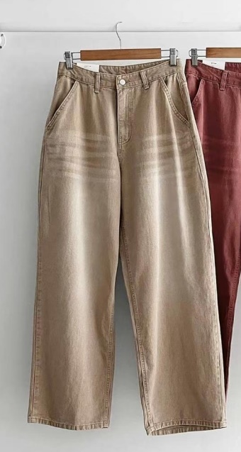 STYLE LAB韓國直郵女裝新品真品休閑時尚職業推薦25春季牛仔褲STYLE LAB牛仔褲