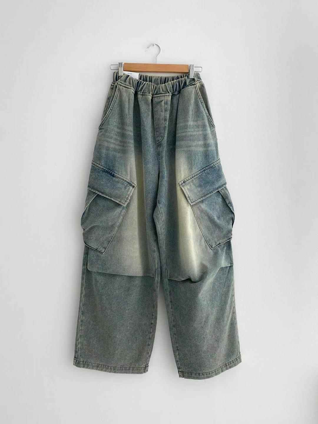 STYLE LAB韓國直郵東大門代購女裝新品休閑人氣25春季牛仔褲STYLE LAB牛仔褲