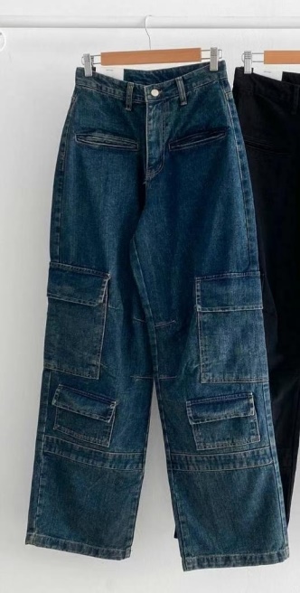 STYLE LAB直郵韓國代購女裝新品熱賣休閑真品人氣25春夏牛仔褲STYLE LAB牛仔褲