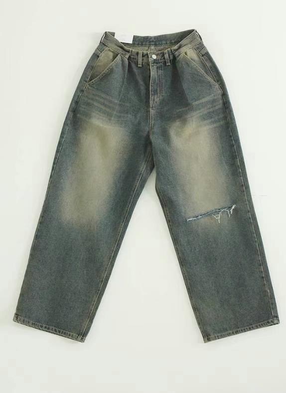 STYLE LAB韓國直郵東大門實拍女裝新品真品時尚職業牛仔褲STYLE LAB牛仔褲