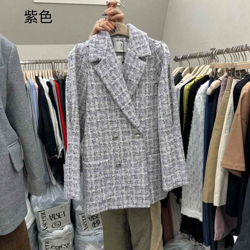 ASCEND東大門直郵女裝新款職業真品時尚熱賣休閑推薦夾克花呢ASCEND夾克