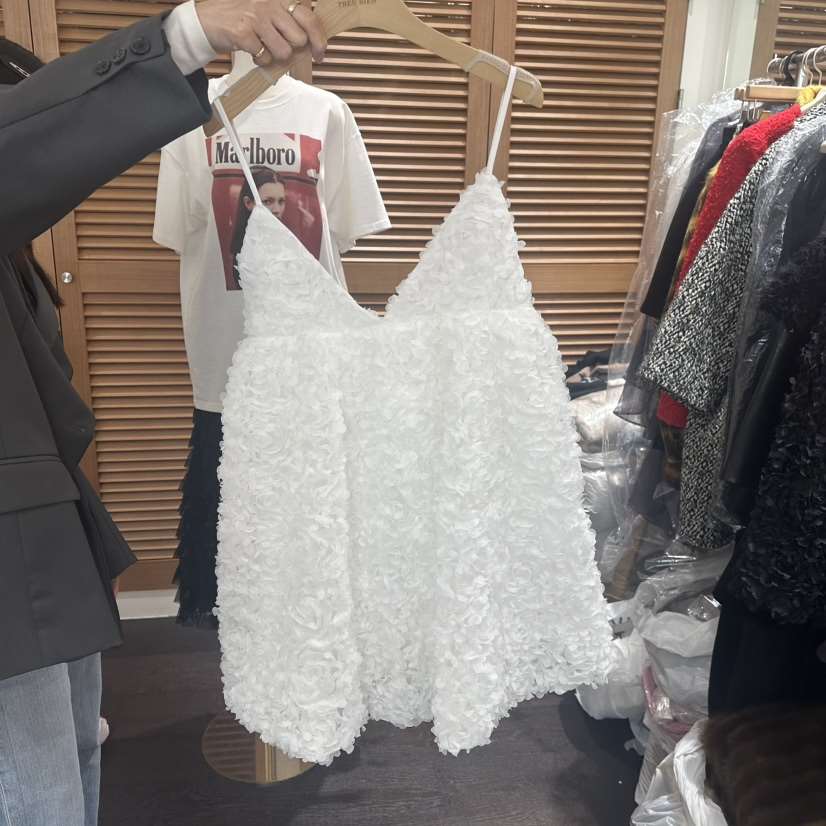 TRES BIEN韓國直郵女裝新品休閑熱賣人氣真品時尚吊帶背心TRES BIEN吊帶/背心
