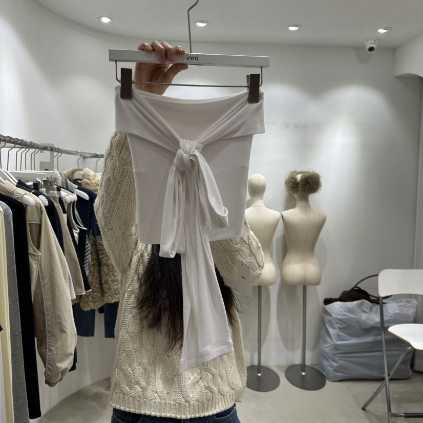 INNI韓國直郵女士新品職業推薦真品時尚休閑25春夏吊帶背心inni吊帶/背心