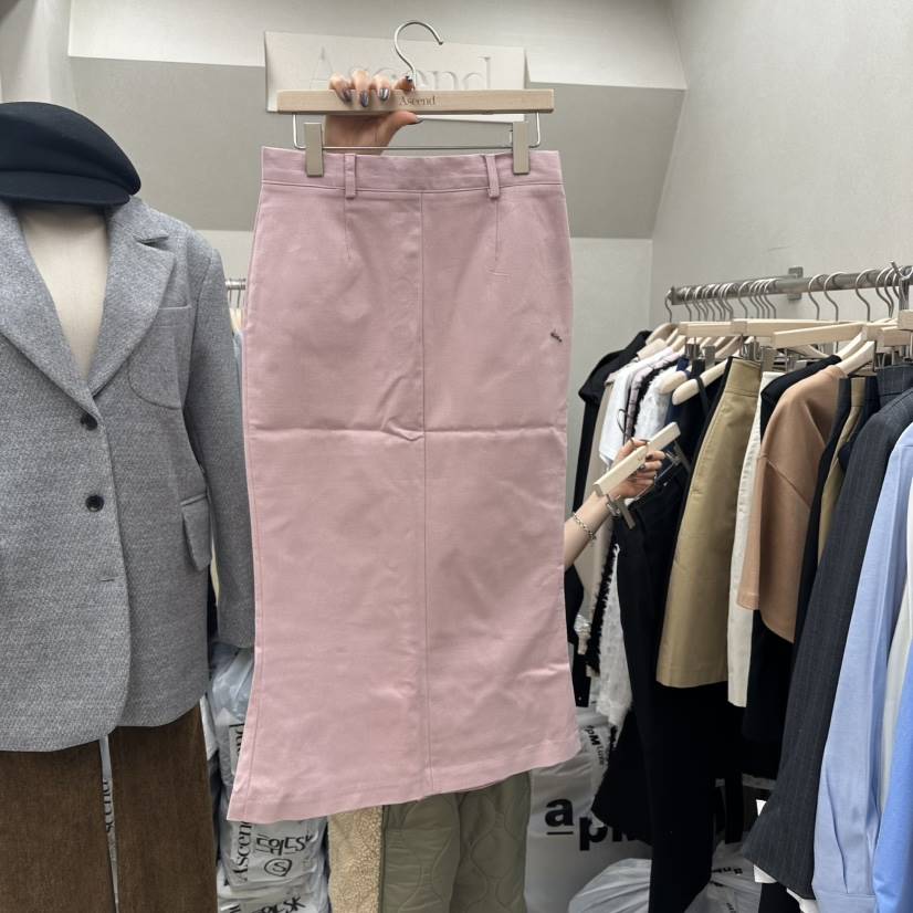 ASCEND韓國代購女裝新款時尚25春夏推薦熱賣休閑真品人氣長裙ASCEND長裙