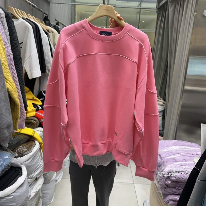 TOPQUEEN韓國直郵女裝新品25春夏熱賣職業人氣時尚休閑衛衣UOOV衛衣