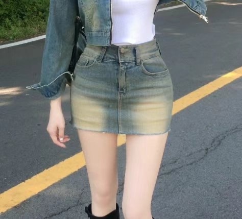 WIZ2韓國直郵女裝新品人氣休閑推薦時尚職業25春夏熱賣短裙WIZ2短裙