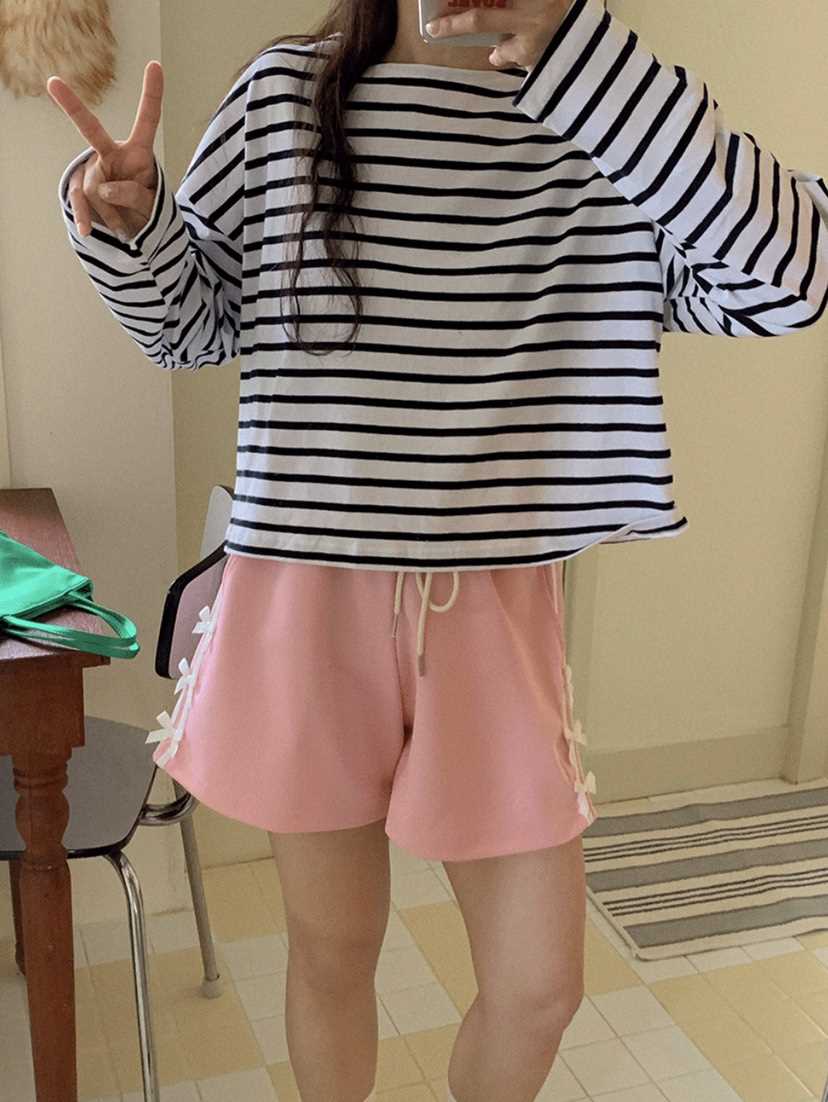 LETAILOR韓國代購女士新款推薦休閑職業25春夏熱賣真品長袖T恤LETAILOR長袖T恤