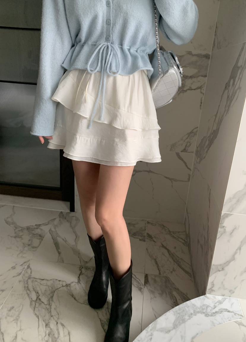 MELLOUNGE-멜라운지-T東大門代購女裝新款25春夏職業短裙MELLOUNGE-T短裙