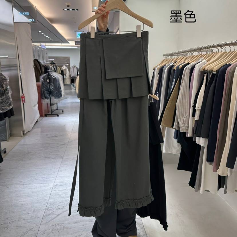 CHAV韓國直郵東大門實拍女裝新款25春夏25春季人氣職業裙褲CHAV裙褲