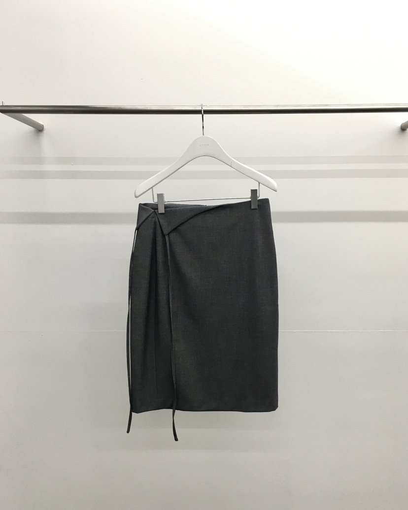 HEMP-P韓國直郵東大門實拍女裝新品25春夏職業半身裙中短裙hemp半身裙/中短裙